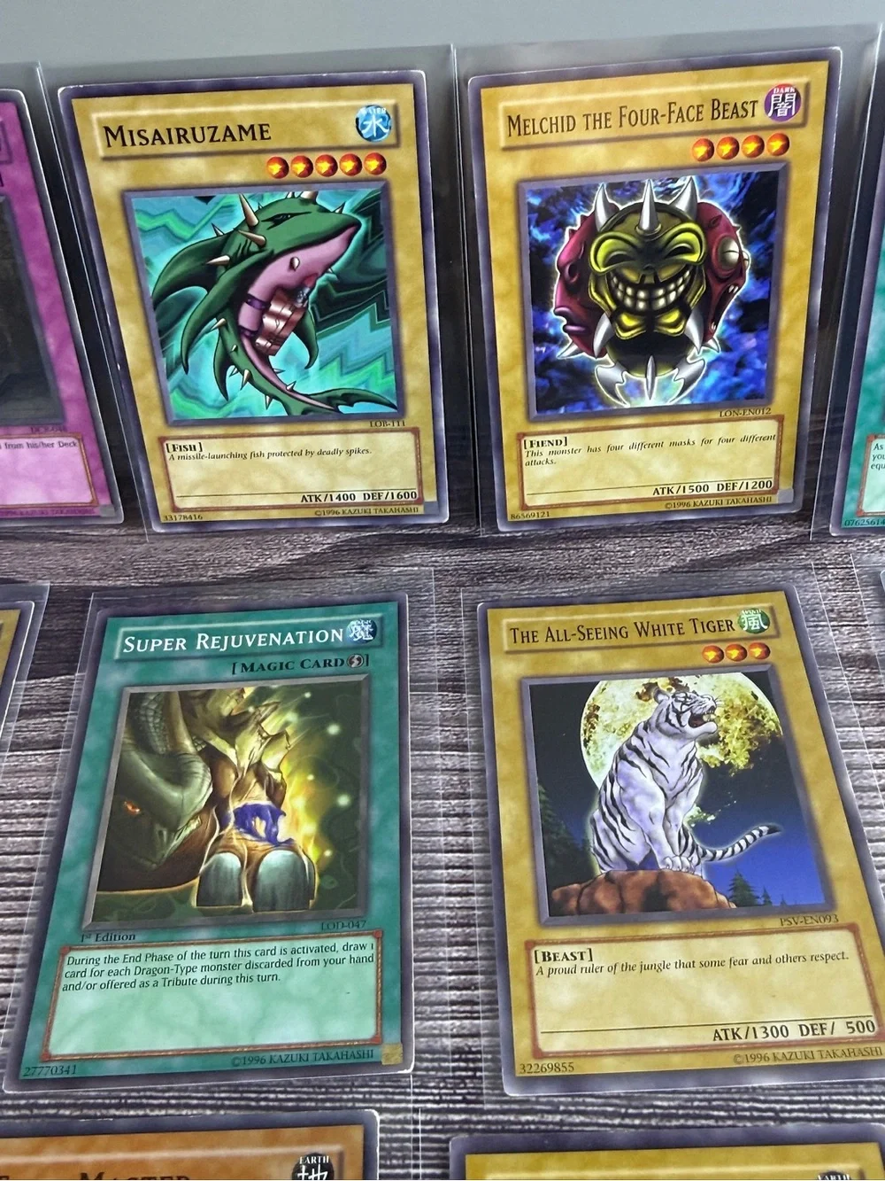Yu-Gi-Oh! Lot of 20 Vintage Cards • Mystical Elf • Trap Master • Fusionist • Mix